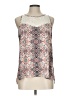 Iz Byer 100% Polyester Ivory Sleeveless Blouse Size L - photo 1