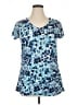 Signature Blue Short Sleeve Top Size XL - photo 1