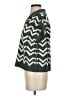 Varley 100% Cotton Chevron-herringbone Green Cardigan Size XS - photo 5