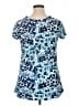 Signature Blue Short Sleeve Top Size XL - photo 2
