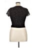 Aeropostale Black Short Sleeve Top Size XL - photo 2