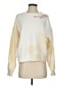 Maeve Graphic White Sweatshirt Size S - photo 1