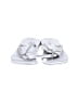 Capelli New York Silver Flip Flops Size 6 - photo 2