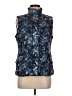 Talbots 100% Polyester Blue Vest Size Med Petite - photo 1