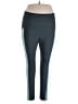 GAIAM Color Block Teal Active Pants Size XXL - photo 1