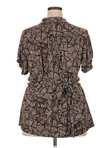 Lane Bryant Short Sleeve Blouse (view 2)
