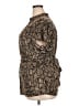Lane Bryant Brown Short Sleeve Blouse Size 18 - 20 Plus - photo 5