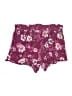 Torrid 100% Rayon Floral Burgundy Shorts Size Lg Plus (0) - photo 2