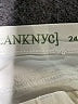 Blank NYC 100% Cotton Solid Ivory White Jeans Size 00 - photo 3