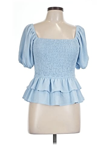 Altar'd State Short Sleeve Blouse (view 1)