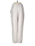 Express Stripes White Casual Pants Size 6 - photo 2