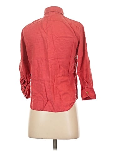 Lauren by Ralph Lauren 3/4 Sleeve Button-Down Shirt (view 2)