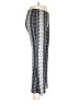 House of Mental Print Silver Casual Pants Size L - photo 4