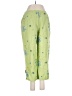 David Brooks Floral Green Casual Pants Size 6 - photo 1