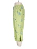 David Brooks Floral Green Casual Pants Size 6 - photo 5