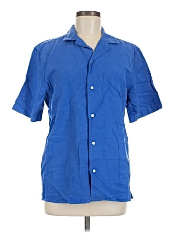 Zara Short Sleeve Button-Down Shirt (view 1)