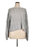 Splendid Metallic Silver Pullover Sweater Size XL - photo 1