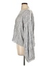 Splendid Metallic Silver Pullover Sweater Size XL - photo 5