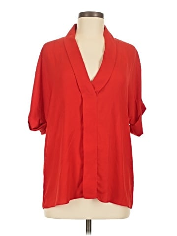MICHAEL Michael Kors Short Sleeve Blouse (view 1)