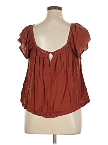 Mossimo Supply Co. Short Sleeve Blouse (view 2)
