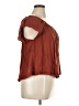 Mossimo Supply Co. Brown Short Sleeve Blouse Size XL - photo 4