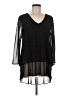 Last Tango Black Long Sleeve Blouse Size M - photo 1