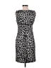 MICHAEL Michael Kors Animal Print Silver Cocktail Dress Size M (petite) - photo 2