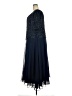 Scala 100% Silk Blue Cocktail Dress Size 2X (estimated) - photo 5