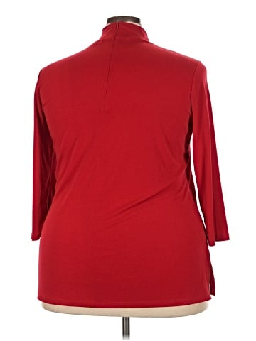 Lauren by Ralph Lauren 3/4 Sleeve Top (view 2)