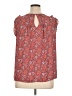 dalia Red Sleeveless Blouse Size 1X - photo 2