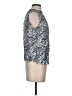 MNG 100% Viscose Paisley Gray Sleeveless Blouse Size S - photo 4