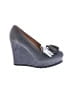 Longchamp 100% Leather Gray Wedges Size EU 38 - photo 1
