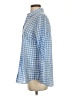 Vineyard Vines Checkered-gingham Blue Long Sleeve Button-Down Shirt Size 0 - photo 5