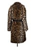 Marc Jacobs Animal Print Brown Coat Size S - photo 2