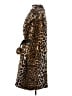 Marc Jacobs Animal Print Brown Coat Size S - photo 5