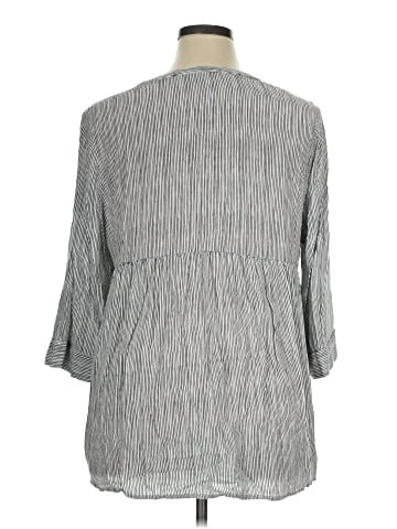 Jones New York 3/4 Sleeve Blouse (view 2)