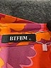 BTFBM 100% Polyester Floral Orange Long Sleeve Blouse Size XL - photo 7