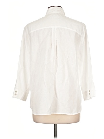 Chico's 3/4 Sleeve Button-Down Shirt (view 2)