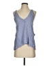 Lulus 100% Rayon Blue Sleeveless Blouse Size S - photo 1