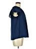 CeCe 100% Polyester Blue Short Sleeve Blouse Size M - photo 4