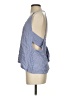Lulus 100% Rayon Blue Sleeveless Blouse Size S - photo 5