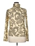 J.Crew 100% Cotton Gold Long Sleeve Turtleneck Size XL - photo 1