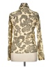 J.Crew 100% Cotton Gold Long Sleeve Turtleneck Size XL - photo 2