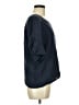 Elena Baldi 100% Linen Blue Short Sleeve Blouse Size M - photo 4