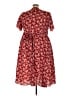 Assorted Brands 100% Polyester Burgundy Casual Dress Size 2xl - photo 2