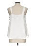W by Worth 100% Polyester White Sleeveless Blouse Size 10 - photo 2