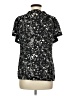 Tory Burch 100% Silk Black Short Sleeve Silk Top Size 8 - photo 2