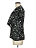 Tory Burch 100% Silk Black Short Sleeve Silk Top Size 8 - photo 5