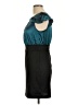 Bebop Teal Cocktail Dress Size L - photo 5