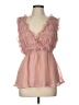 Torrid 100% Polyester Pink Sleeveless Blouse Size Lg Plus (0) - photo 1